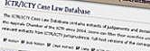 ICTR/ICTY Case Law Database