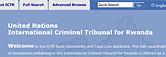 ICTR Basic Documents and Case Law - screen shot